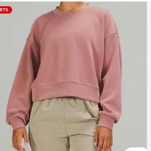 LULULEMON - Perfectly oversized cropped crew